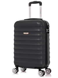 Flymax Lisbon Explorer Hard Shell Cabin Suitcase in back