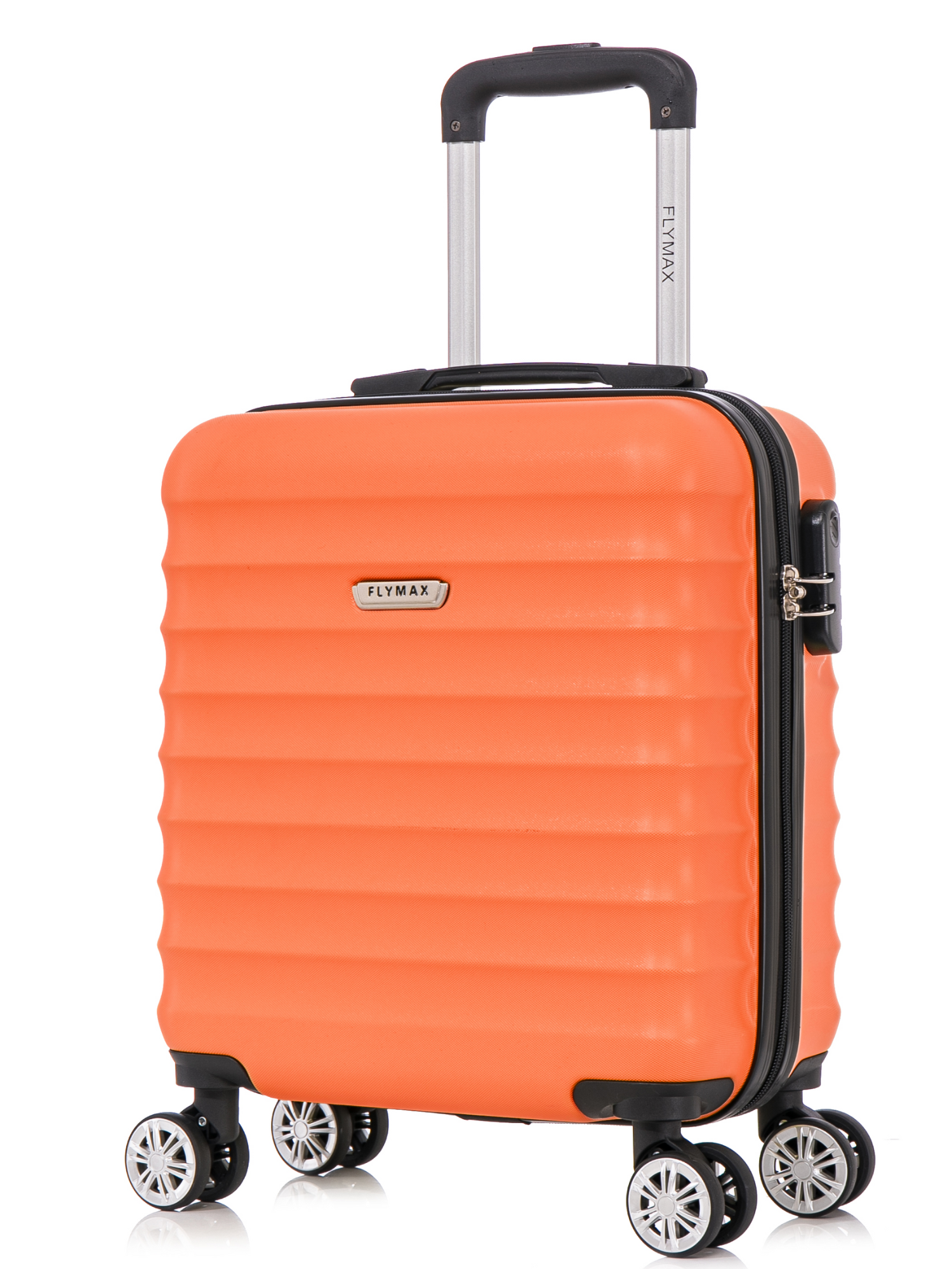Flymax Oslo Glide 55x35x20cm Cabin Suitcase – Ultra-Lightweight 4-Wheel Carry-On Luggage