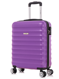 Flymax Oslo Glide 55x40x20 Cabin Suitcase - 4 Wheel Super Lightweight Cabin Luggage
