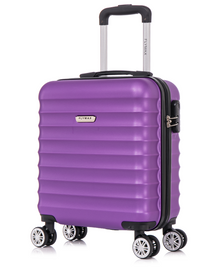 Flymax Oslo Glide 55x35x20cm Cabin Suitcase – Ultra-Lightweight 4-Wheel Carry-On Luggage