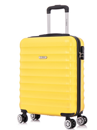 Flymax Oslo Glide 55x40x20 Cabin Suitcase - 4 Wheel Super Lightweight Cabin Luggage