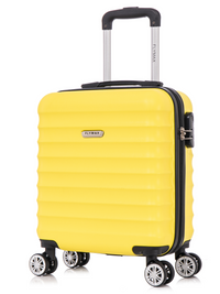 Flymax Oslo Glide 55x35x20cm Cabin Suitcase – Ultra-Lightweight 4-Wheel Carry-On Luggage