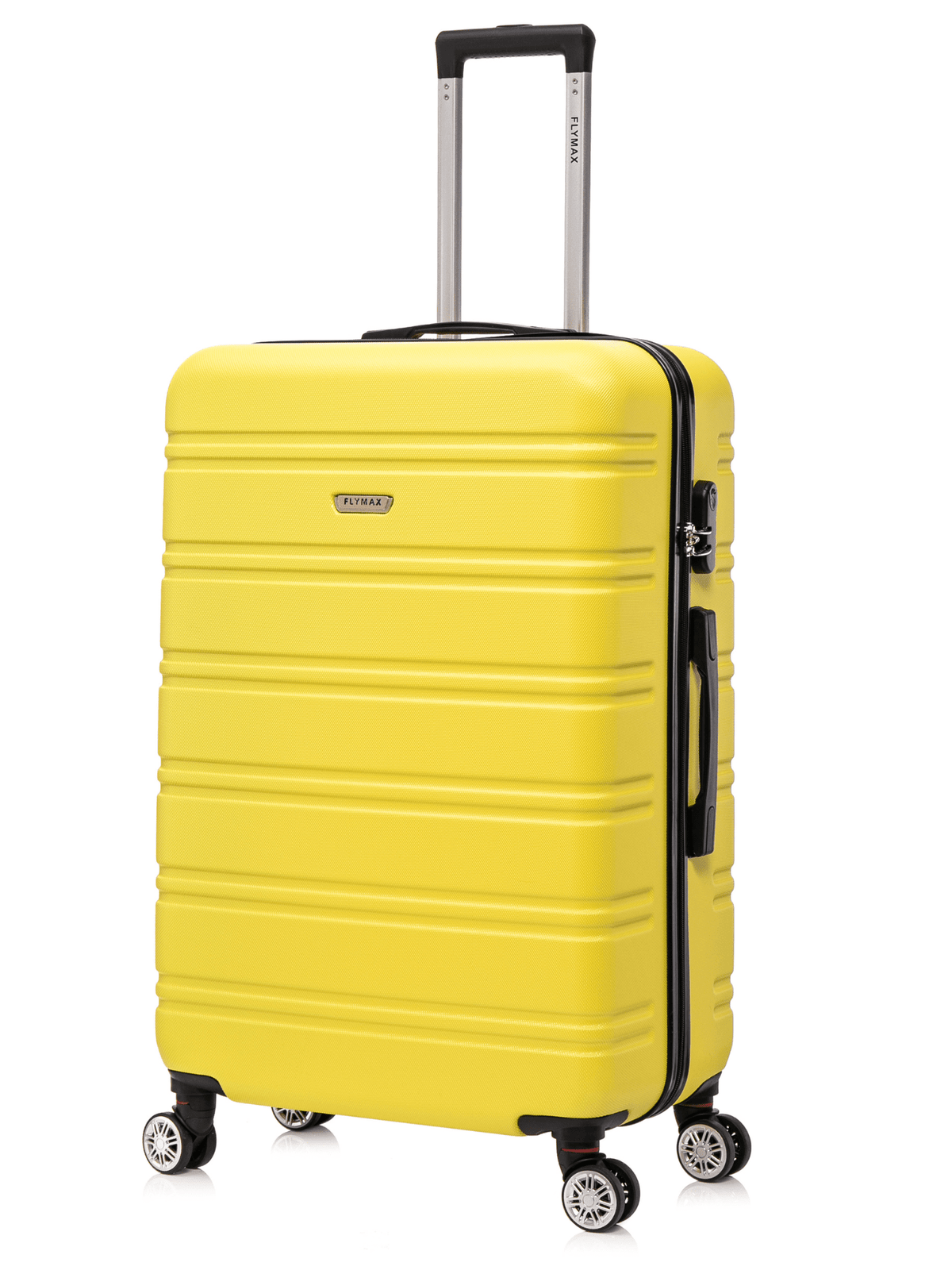 Flymax Kyoto Guardian Lightweight Medium Hard Shell Suitcase in yellow
