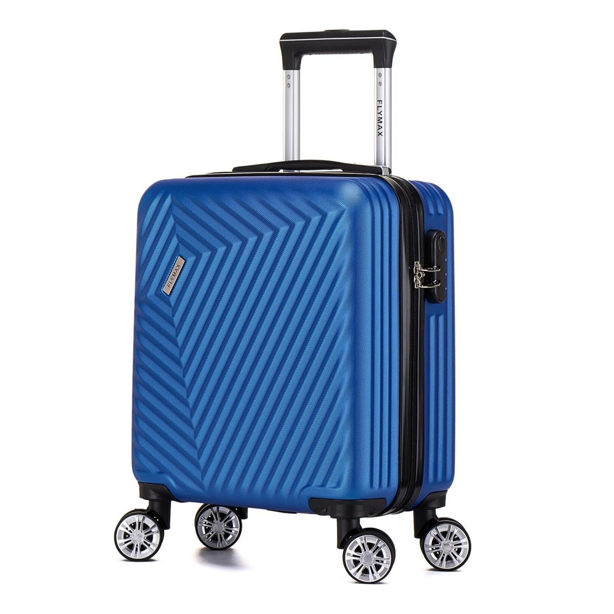 Flymax Mumbai Fortress 56X45X25 Lighweight Easyjet Cabin Suitcase.