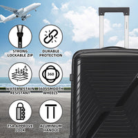 Large Lightweight premium Suitcase features
