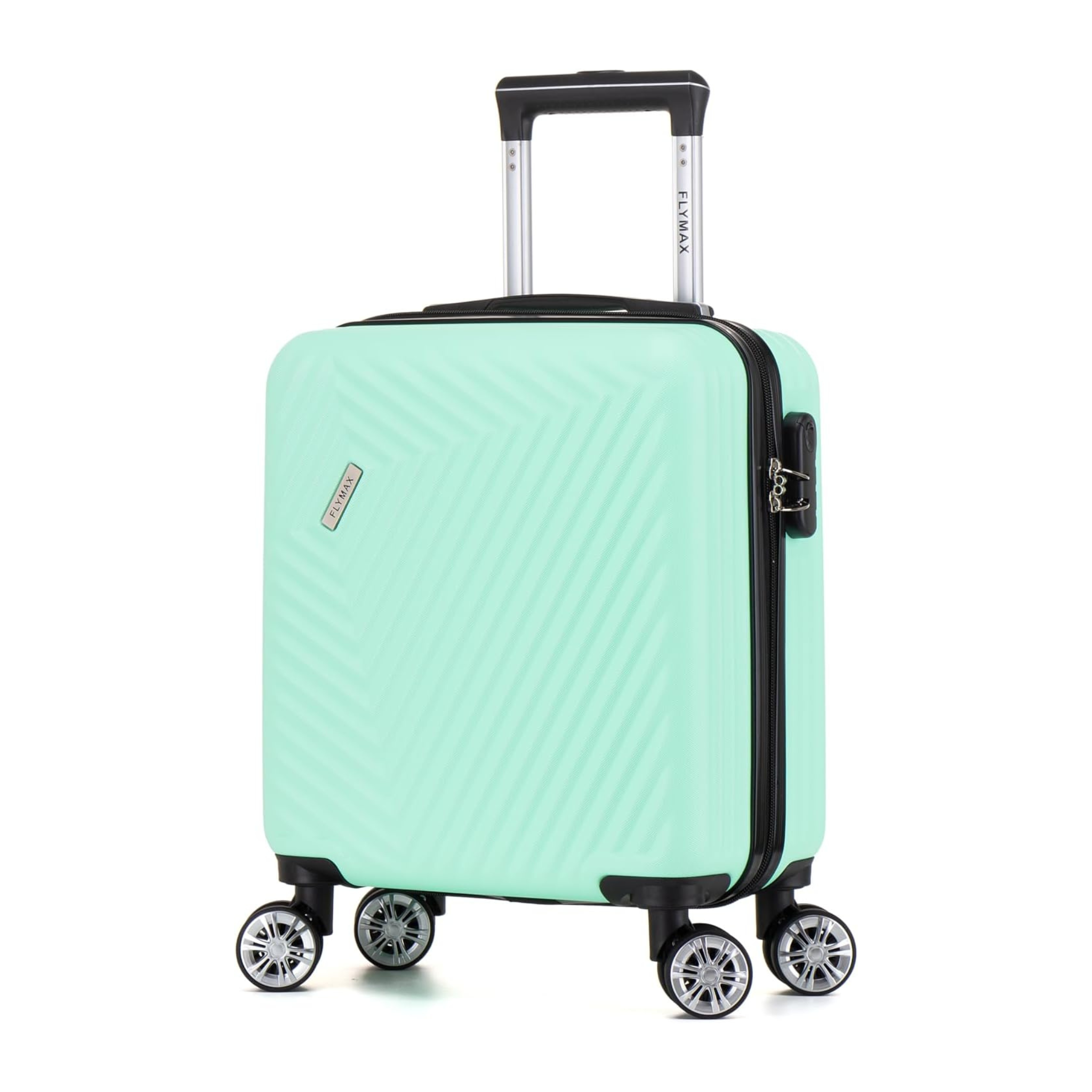 Flymax Mumbai Fortress 56X45X25 Lighweight Easyjet Cabin Suitcase.