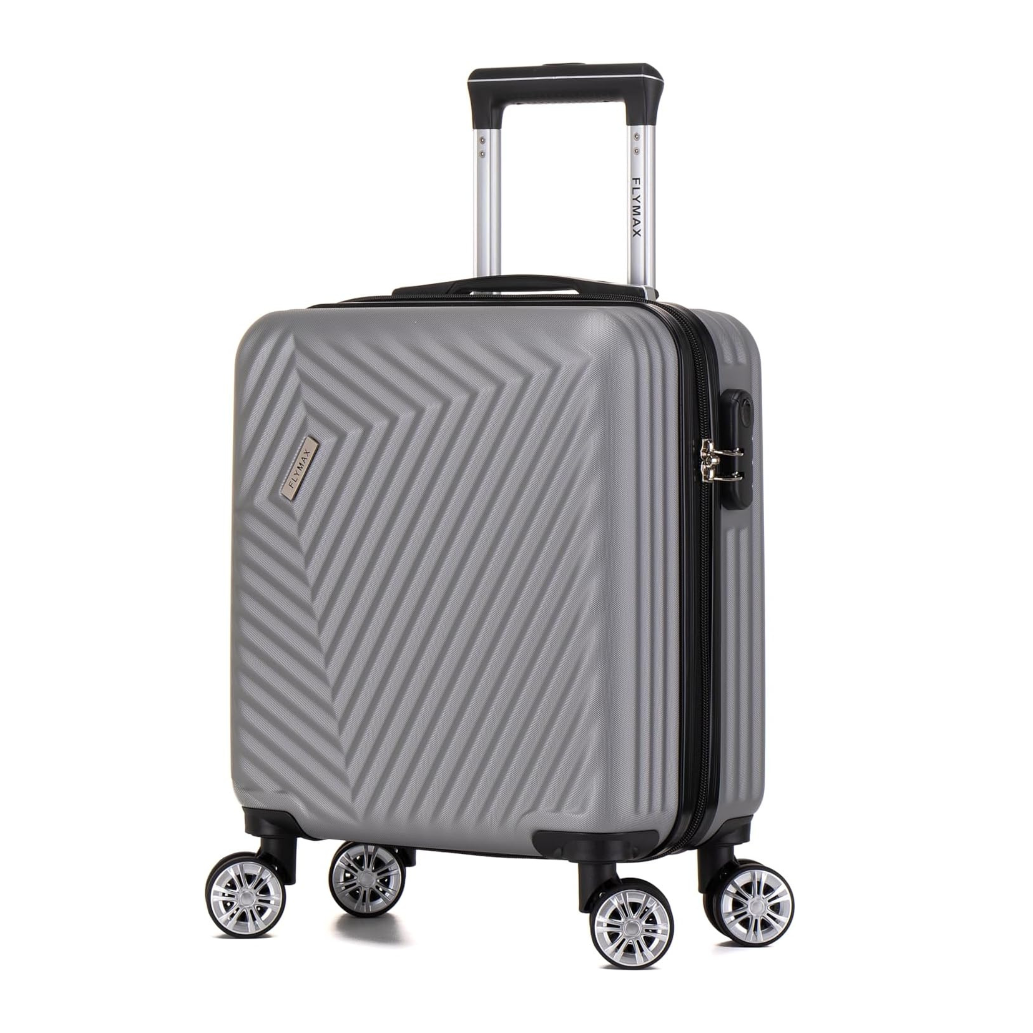 Flymax Mumbai Fortress 56X45X25 Lighweight Easyjet Cabin Suitcase.