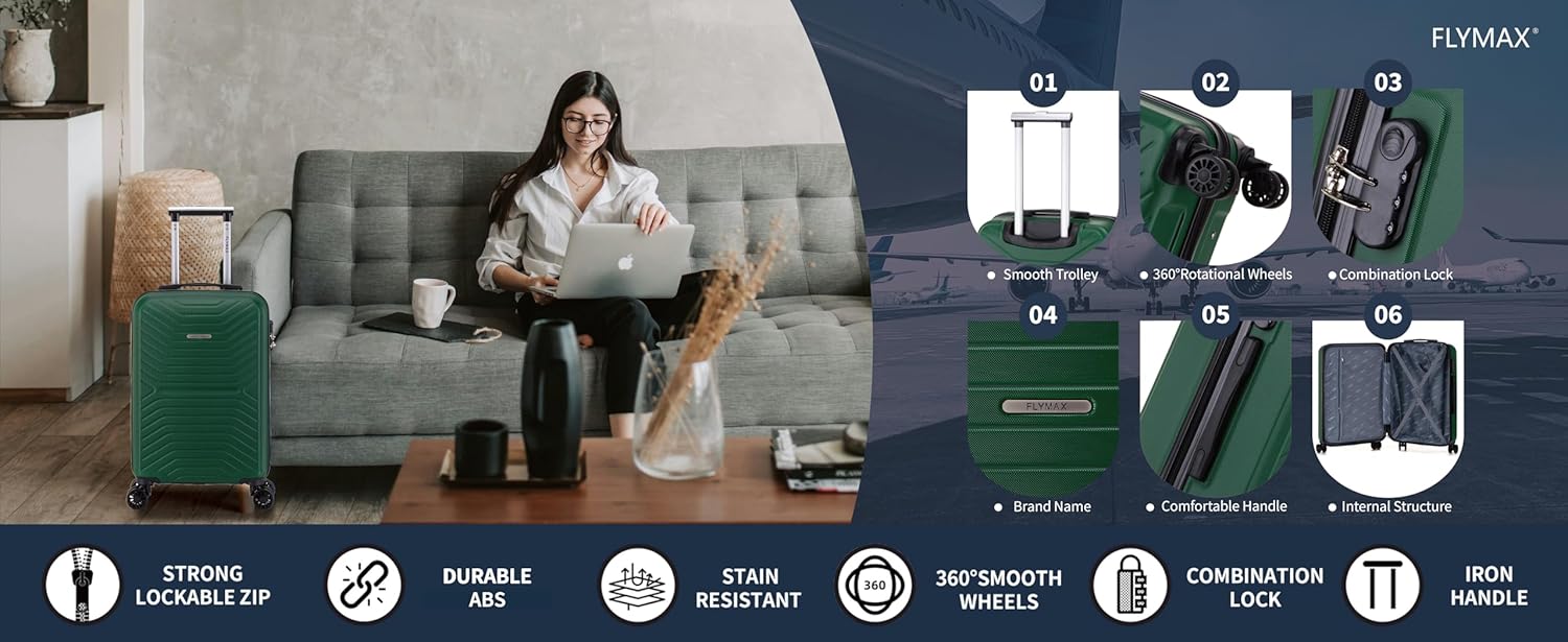 Flymax London Legacy 29-Inch Large Luggage