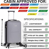 Flymax London Legacy Lightweight Cabin Luggage