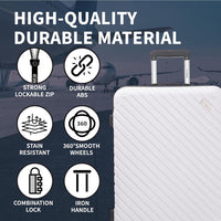 Flymax Seoul Defender 32-Inch Large Lightweight Suitcase