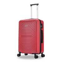 Flymax London Legacy 24-Inch Medium Suitcase – Spacious and Durable Travel Luggage