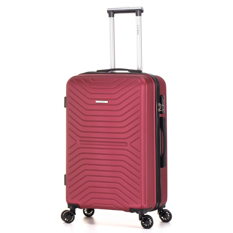 Flymax London Legacy 24-Inch Medium Suitcase – Spacious and Durable Travel Luggage