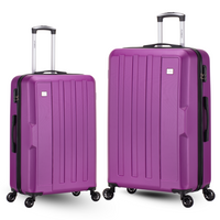 Flymax New York Fort 2-Piece Luggage Set– Travel Smart with Elegance