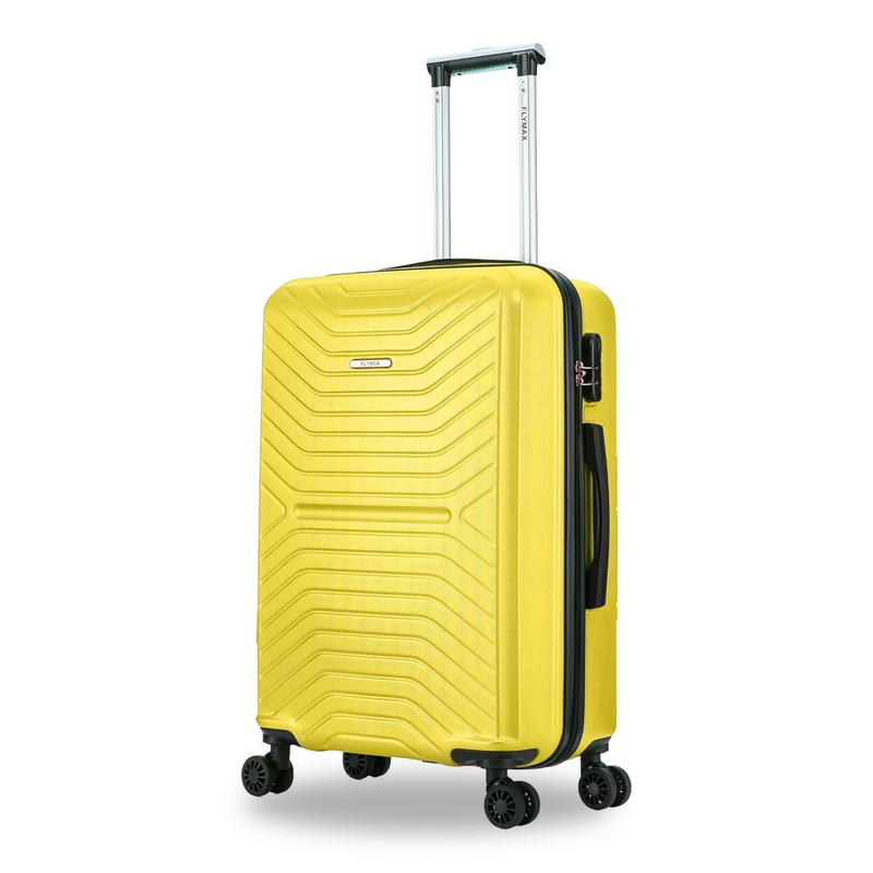 Flymax London Legacy 24-Inch Medium Suitcase – Spacious and Durable Travel Luggage