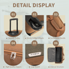Sydney Stroller 30" Large Lightweight Travel wheeled Bag - 100L Capacity, Durable Faux Leather Baggage