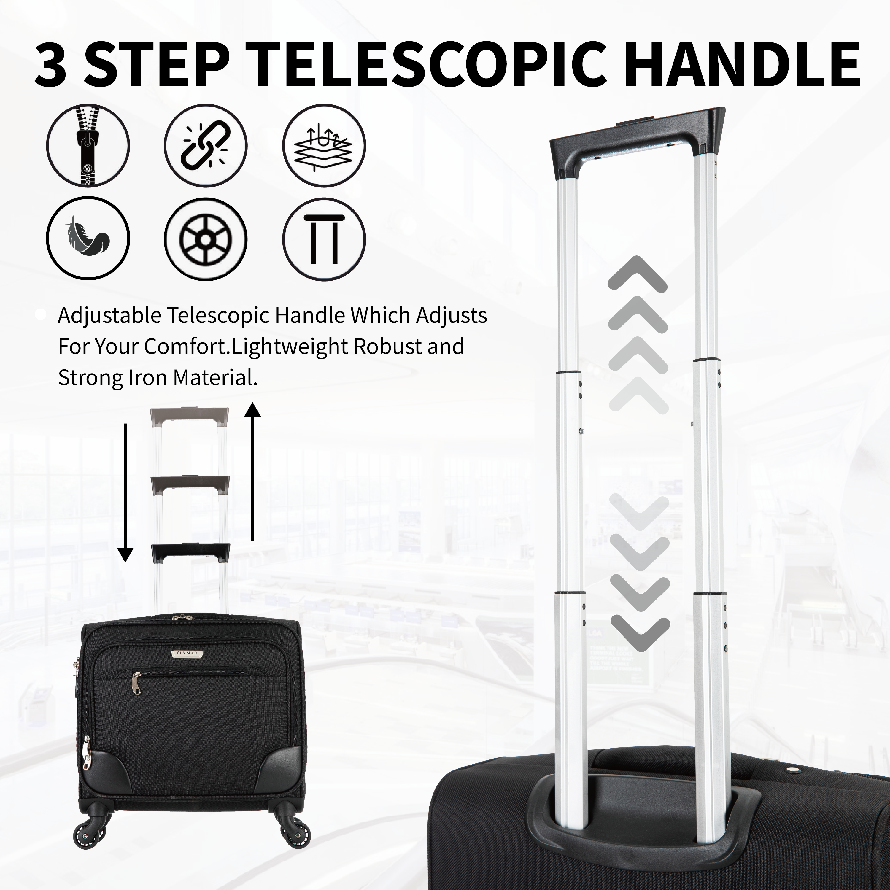 Laptop Roller on 4 Wheels - PerfThe Flymax Design Laptop Roller on 4 ...
