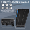 28" Medium Lightweight Wheeled bag Smooth telescopic handle