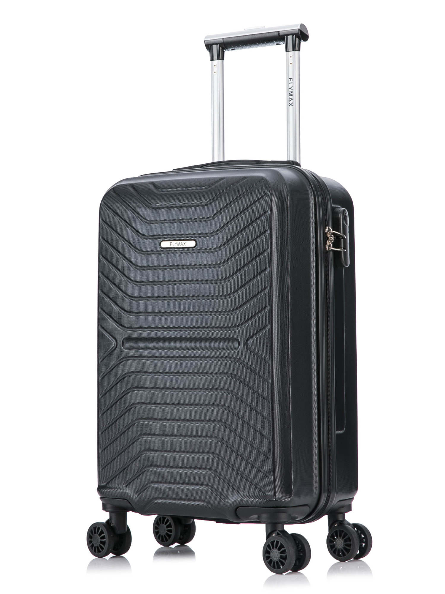 55x35x20 4 Wheel Super Lightweight Cabin Luggage Suitcase Flymax