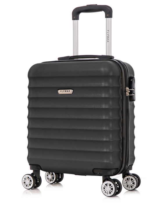 Flymax Oslo Glide 55x35x20cm Cabin Suitcase – Ultra-Lightweight 4-Wheel Carry-On Luggage