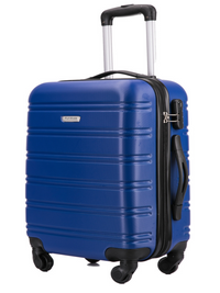 Flymax Kyoto Guardian Lightweight Cabin Luggage in navy blue