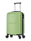 Flymax London Legacy Lightweight Cabin Luggage in bright lime green