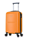 Flymax London Legacy Lightweight Cabin Luggage in vibrant orange