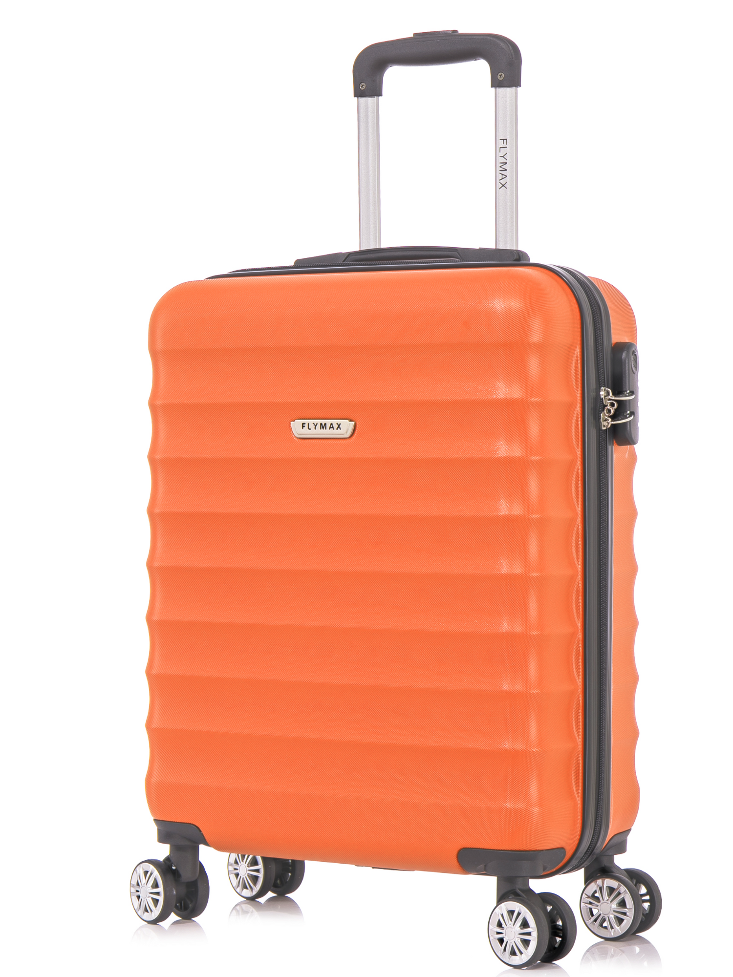 55x40x20cm cabin suitcase - Flymax Oslo Glide 4 Wheel Super Lightweight Cabin  Luggage – Flymax Luggage