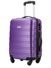 Flymax Kyoto Guardian Lightweight Cabin Luggage in purple
