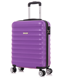 55x40x20 4 Wheel Super Lightweight Cabin Luggage Suitcase