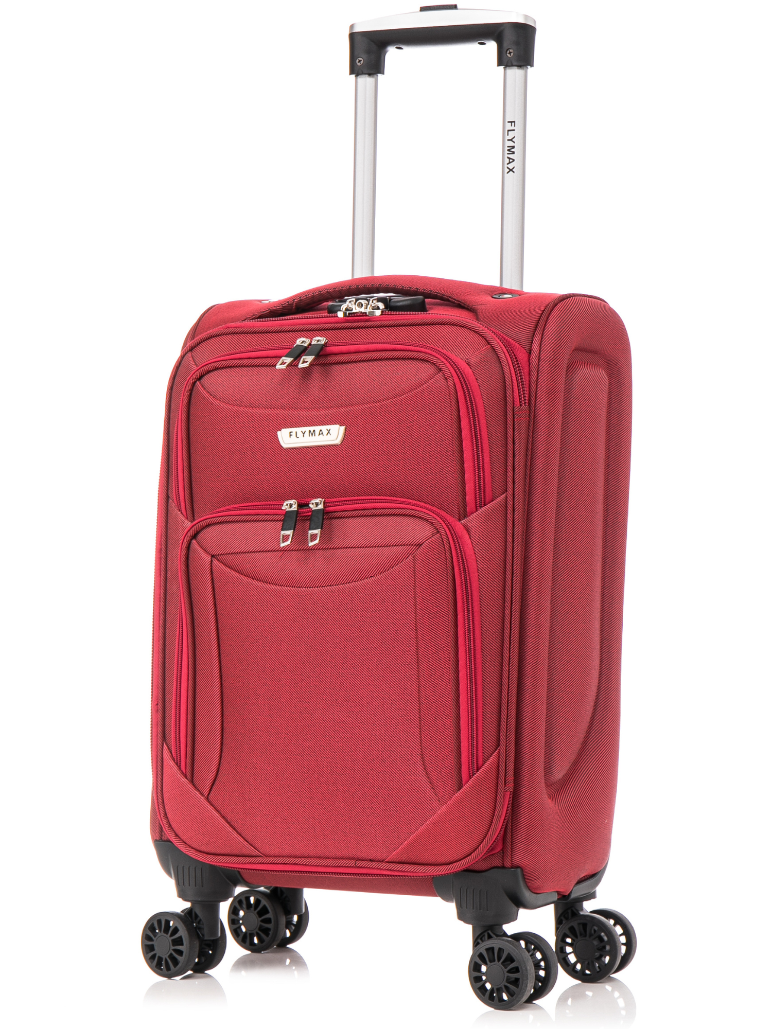 Barcelona Breeze Cabin 4-wheel cabin suitcases in red