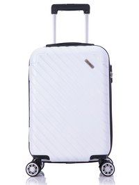 Super Lightweight Suitcase in white
