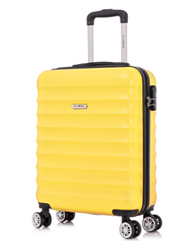 55x40x20 4 Wheel Super Lightweight Cabin Luggage Suitcase