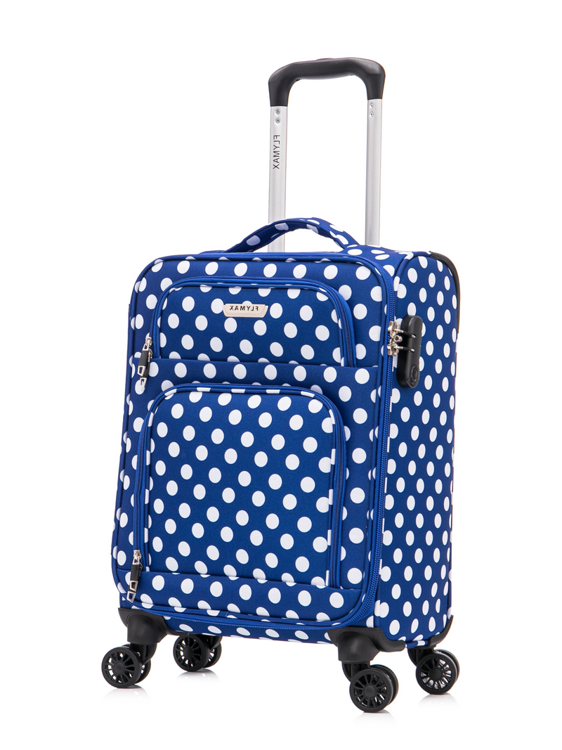 Cabin Carry on Flight Bag Approved Hand Luggage Case Hold Suitcase 55x Flymax Luggage