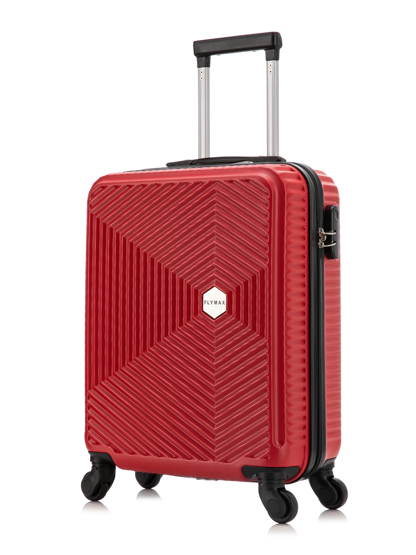  Flymax ParisFlex Cabin Suitcas in red
