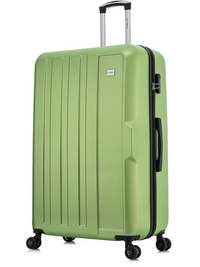 MEDIUM LIME ABS HARDSHELL 4 WHEEL Flymax New York fort medium suitcase