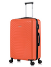 Flymax London Legacy 24-Inch Medium Luggage in vibrant orange