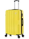 MEDIUM YELLOW ABS HARDSHELL 4WHEEL Flymax New York fort medium suitcase