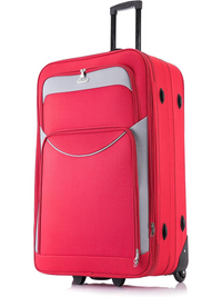 Vienna Voyager 24 inch lightweight suitcase in red
