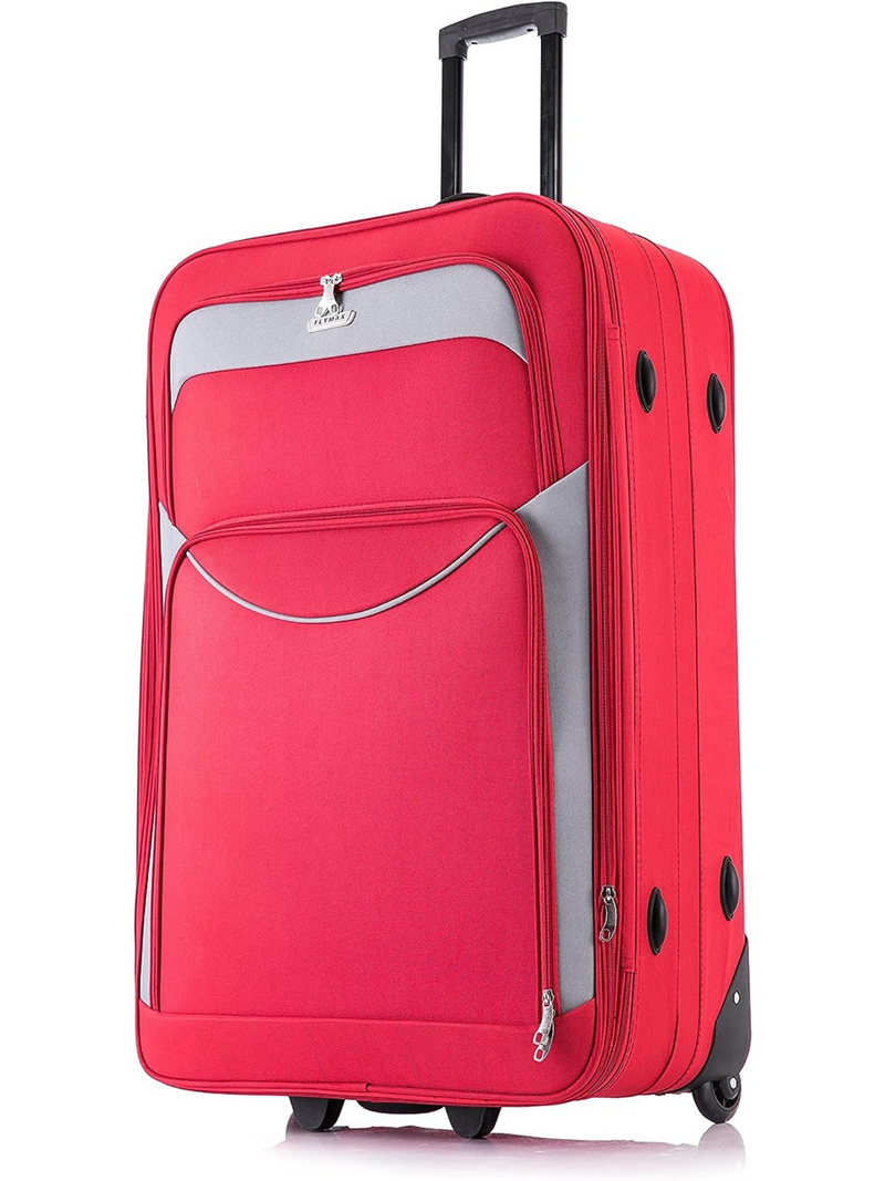 Vienna Voyager 24 inch lightweight suitcase in red