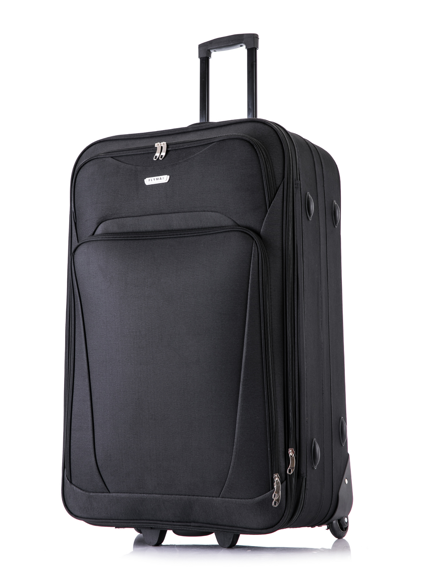 Nairobi Navigator Large Soft Shell Suitcase in black