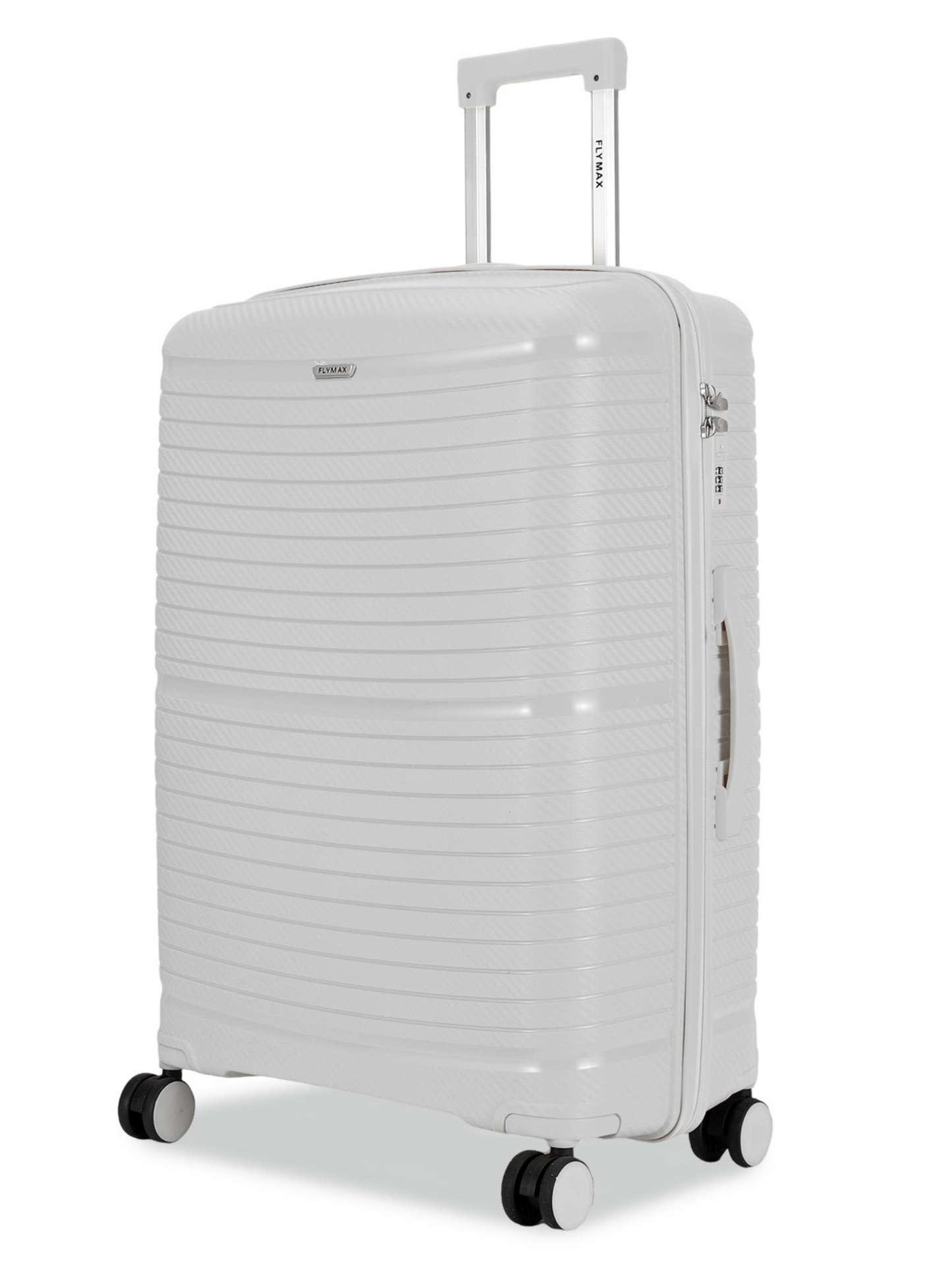 MEDIUM GREY HARDSHELL 4 WHEEL SUITCASE 