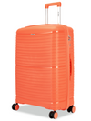 MEDIUM ORANGE HARDSHELL 4WHEEL SUITCASE 
