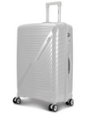 Flymax Dubai Volt 24 Inch Lightweight Premium Suitcase in GREY