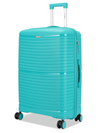 MEDIUM GREEN HARDSHELL 4 WHEEL SUITCASE 