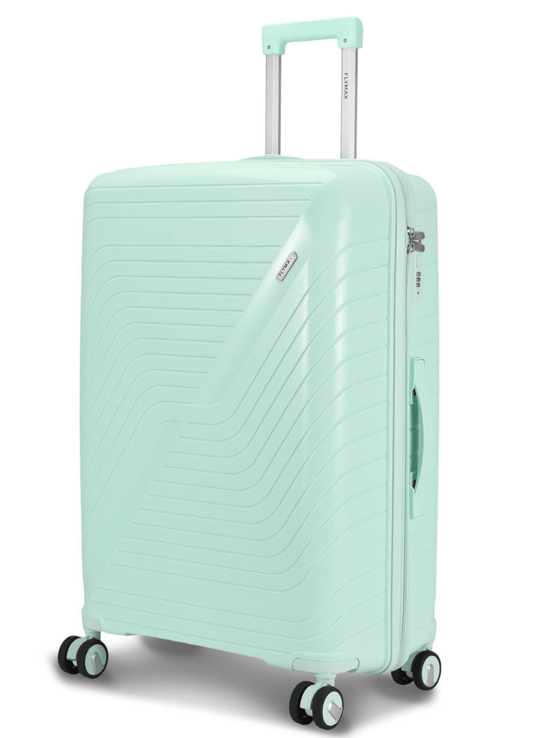 Large Lightweight premium Suitcase in light green
