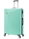 Mumbai Fortress Large Hard Shell Suitcase in light gree