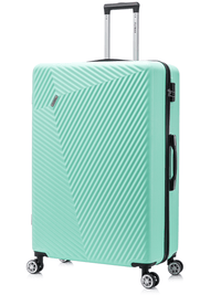 Mumbai Fortress Large Hard Shell Suitcase in light gree