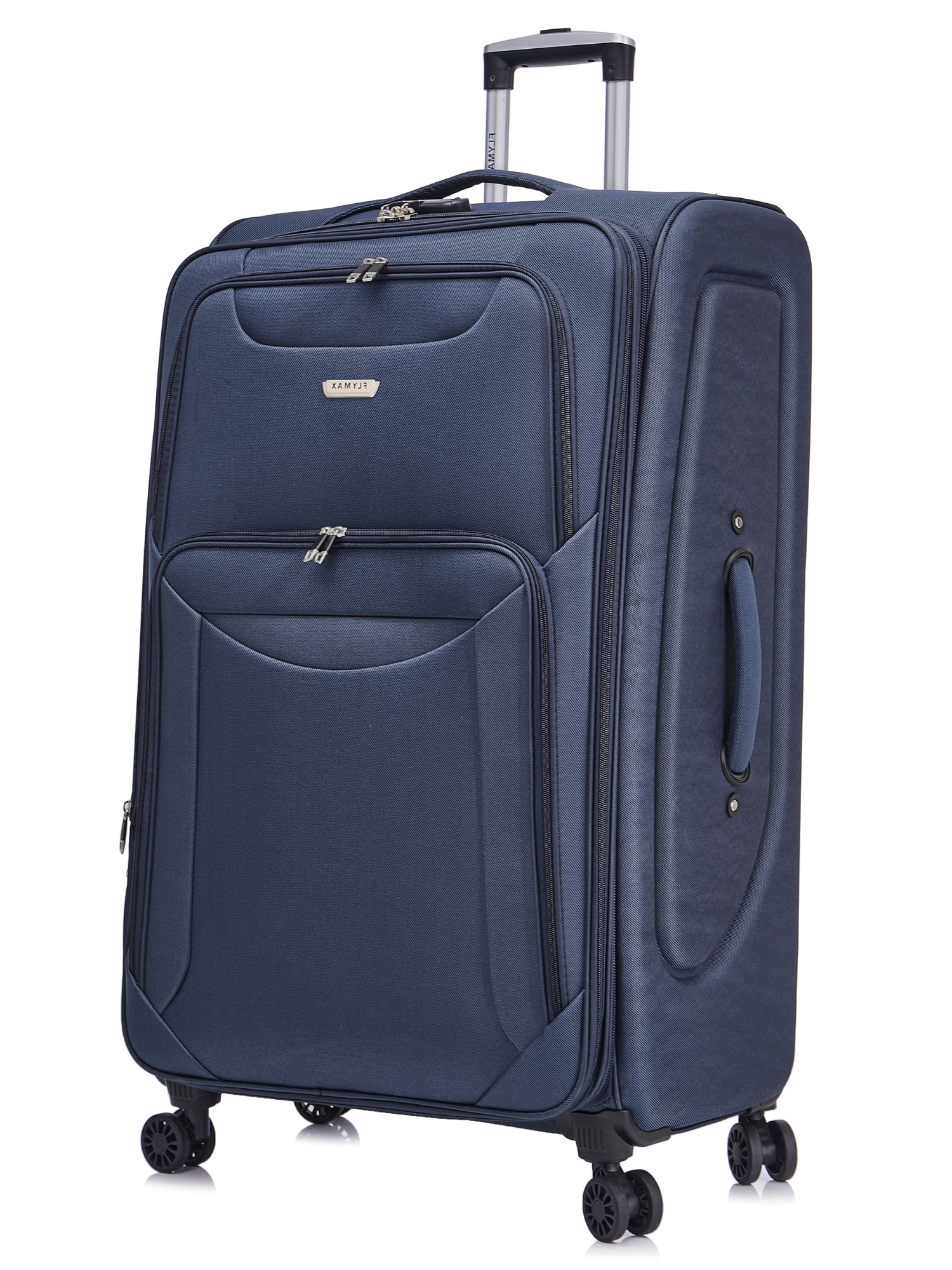 FLYMAX 24" Medium Super Lightweight 4 Wheel Suitcase