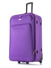 Nairobi Navigator Large Soft Shell Suitcase in purple