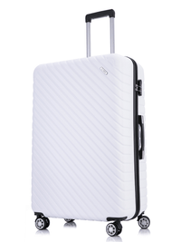 Seoul Defender 29-Inch Super Lightweight Suitcase in royal in white